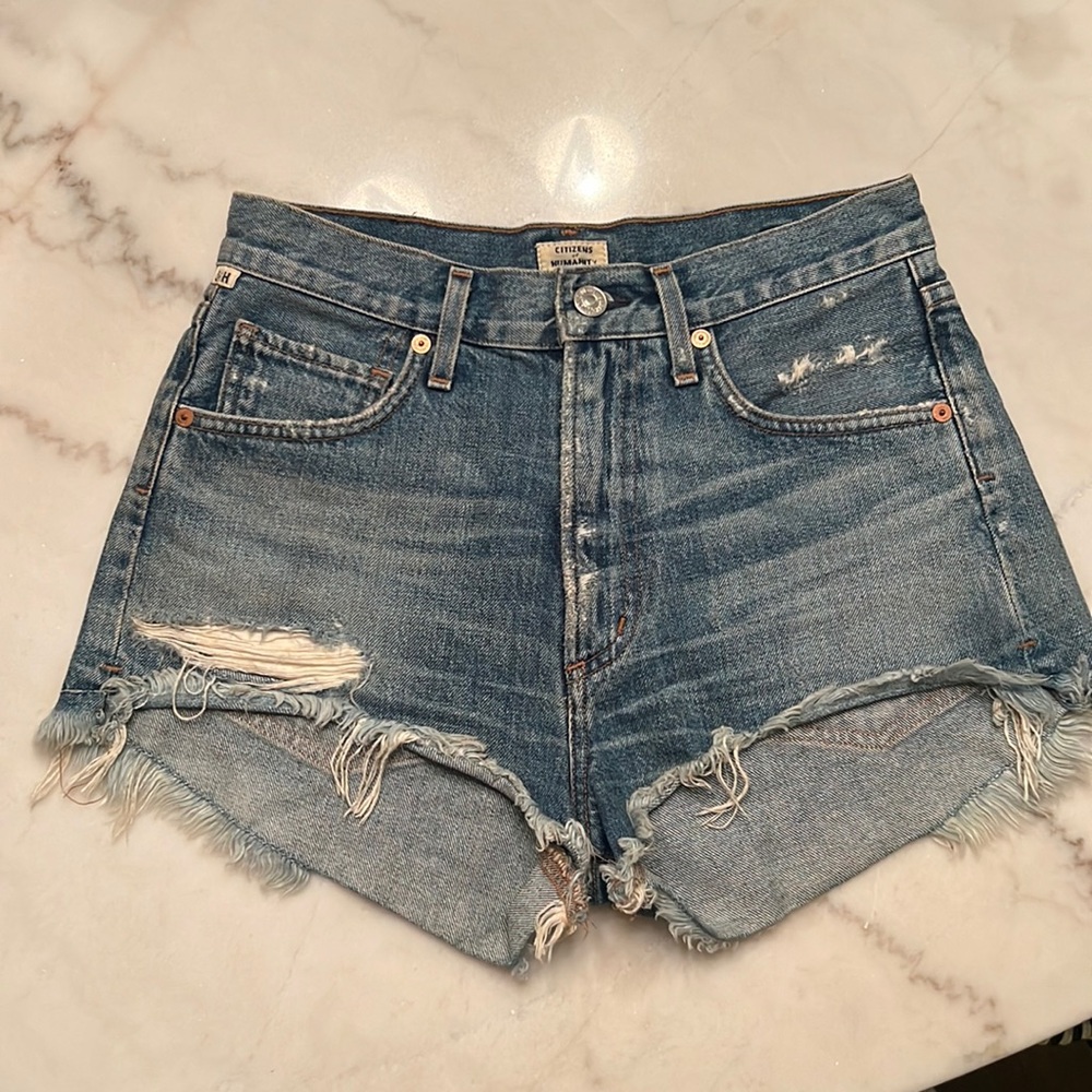 Citizens of humanity cut off shorts Danielle size 25